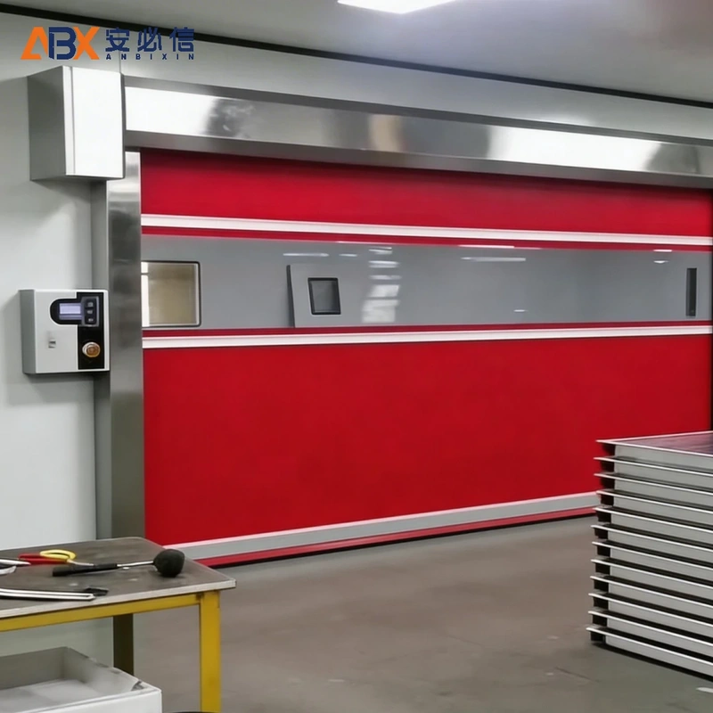 Cửa cuốn nhanh PVC phòng sạch | Cửa Tốc Độ Cao Phòng Sạch ABX
