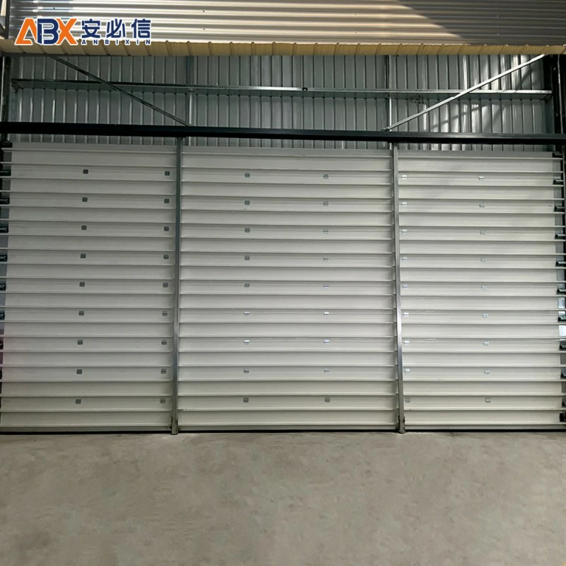 Cửa phân đoạn khung nhôm | Cửa Tốc Độ Cao Phòng Sạch ABX